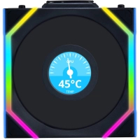 Кулер до корпусу Lian Li Uni Fan SL WIRELESS LCD Reverse, 120-1 (G99.12RSLLCD1W1B.00)