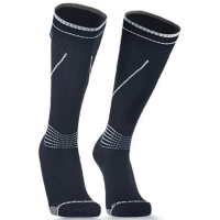 Водонепроникні шкарпетки Dexshell Longlite Socks 2.0, сірі смужки XL (47-49) (DS72506JBG-XL)