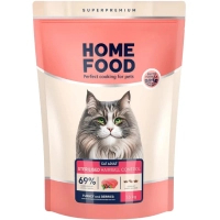 Сухий корм для кішок Home Food Hairball control For sterilised з індичкою та ягодами 1.6 кг (4820235020873)