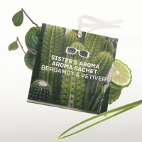 Ароматичне саше Sister's Aroma Bergamot & Vetiver 15 г (4820227785940)