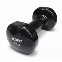 Гантель Ecofit MD2025 з вініловим покриттям 5 кг (K00026988)