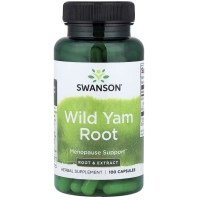 Вітамінно-мінеральний комплекс Swanson Дикий Ямс, Wild Yam Root, 100 капсул (SWV14152)
