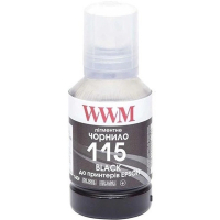 Чорнило WWM Epson L8160/L8180 140г Black Pigment (E115BP) KeyLock (E115BP-WWM)
