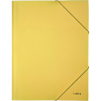 Папка на резинках Axent A4 430 мкм Pastelini yellow (1504-26-A)