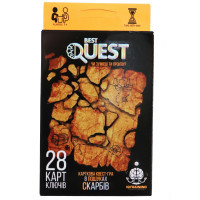 Настільна гра Danko Toys Best Quest У пошуках скарбів, українська (BQ-01-03U)