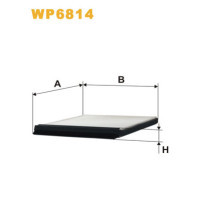 Фільтр салону Wixfiltron WP6814