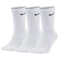 Шкарпетки Nike U NK EVERYDAY LTWT CREW 3PR SX7676-100 46-50 3 пари Білі (888407237294)