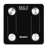 Ваги підлогові DYXON MEGASCALES 100 Black (DXNVGMGSCLS100B)