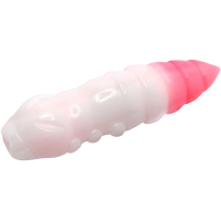 Силікон рибальський FishUP Pupa 1.5" 132 - White/Bubble Gum, cheese taste (8шт/уп) (1864.07.77)