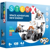 Конструктор Stem 4 в 1 Космічна пригода 138 деталей (3858894673049)