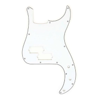 Пікгард панель для гітари Paxphil M18 P-Bass Pickguard (White)