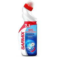 Засіб для чищення унітазу Sarmix Ultra white 750 мл (4820268103871)