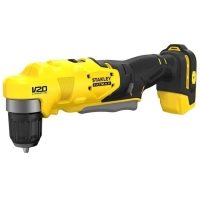 Дриль Stanley кутова FATMAX® V20, Li-lon 18V, 45 Нм, 0-600/1900 об/хв (без АКБ та ЗП) (SFMCD750B)