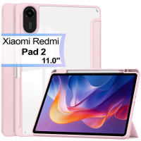 Чохол до планшета BeCover Soft Edge TPU Xiaomi Redmi Pad 2 11.0" Pink (713662)