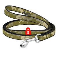 Повідець для котів WAUDOG Nylon "Мілітарі" Ш 10 мм Д 122 см (369-4026)