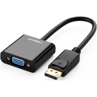 Перехідник Display Port M to VGA F black Ugreen (20415)