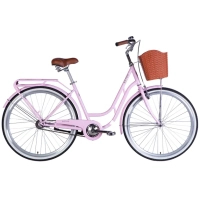 Велосипед Dorozhnik 28" RETRO Velosteel рама-19" ST 2025 світло-рожевий (OPS-D-28-430)