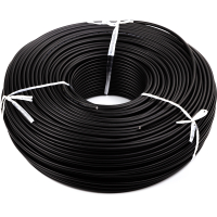 Кабель силовий PV 6 мм, бух/100м, black HiSmart (NV820627)