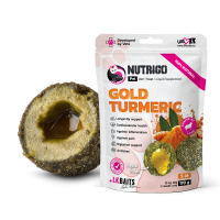 Ласощі для собак LK Baits Pet Nutrigo Gold Turmeric S-M для середніх порід з куркумою (Ø 20 мм) 170 г (7777038)