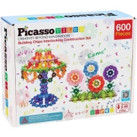Конструктор Picasso Tiles 3D Construction Building Set 600 деталей (817338022693)