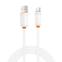 Дата кабель USB 2.0 AM to USB-C 1.0m 3A white XO (XO-CB-300UC-WH)