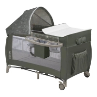 Ліжечко Lionelo манеж SVEN PLUS BEIGE OLIVE (LO-SVEN PLUS BEIGE OLIVE)
