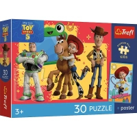 Пазл Trefl Premium Plus Kids Toy Story 5 Пригоди іграшок 30 елементів (5900511183443)