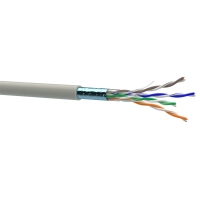 Кабель мережевий OK-Net FTP 100м cat.5e (FTP-cat.5E) (КПВЭ-ВП (200) 4*2*0,51 / 100)