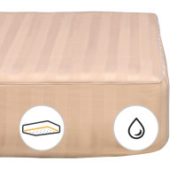 Наматрацник MirSon бавовняний Carmela Waterproof Cotton 273/2 90x190 см (2200000372567)