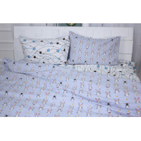 Постільна білизна MirSon Бязь Ranforce Elite 17-0527 Bunnies Односпальний (2200004665825)