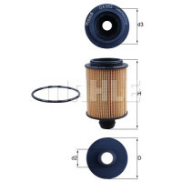Фільтр масляний Mahle OX553D
