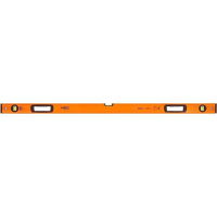 Рівень Neo Tools S 400 алюмінієвий, 120 см, 3 капсули, 2 отвори для рук (71-145)