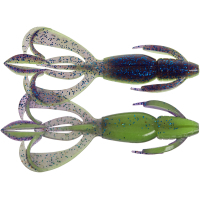 Силікон рибальський Keitech Crazy Flapper 2.4" (10 шт/уп) кpal06 violet lime berry (1551.14.49)