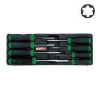 Набір викруток Toptul TORX T9-T40 8шт. (У ложементі, тип А) (GAAT0813)