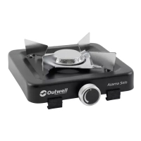 Портативна газова плитка Outwell Asama Solo Bruner (651264) (931589)