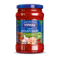 Соус Чумак Кухарський з часником 300 г с/б (4823096008950)