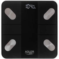 Ваги підлогові Adler AD 8186 black (AD8186B)