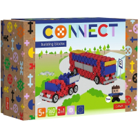 Конструктор Trefl Connect 2 в 1, 160 деталей (5900511619737)