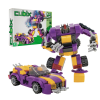 Конструктор Cubix Traxfigure 2-в-1, фіолетовий (39727/3)