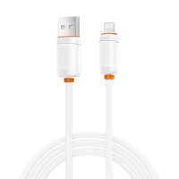 Дата кабель USB 2.0 AM to Lightning 1.0m 3A white XO (XO-CB-300UL-WH)