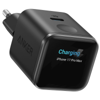 Зарядний пристрій Anker USB-C 45W Smart Display black (A121DG11)
