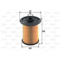 Фільтр паливний Valeo 587918