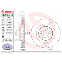 Гальмівний диск Brembo 09.R103.11