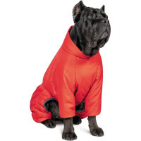Комбінезон для тварин Pet Fashion «Cold» для такс XS (червоний) (4823082426133)