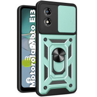Чохол до мобільного телефона BeCover Military Motorola Moto E13 Dark Green (709103)