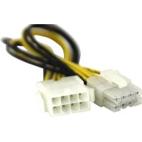 Кабель живлення ATX 8pin M to ATX 8pin F 0.2m Value (S0173)