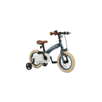 Дитячий велосипед QPlay Miniby 3 в1, біговел 12", Grey-Blue (CB02MiniBy12Grey-Blue)