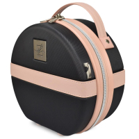 Косметичка Semi Line Бьюті-кейс 5L Black/Pink Cream (DAS302669)