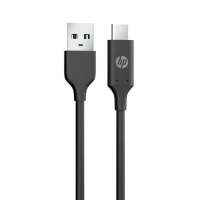 Дата кабель USB 3.0 AM to USB-C 2.0m 3A braided HP (HP_DHC-TC101-2M)