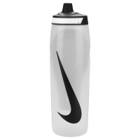 Пляшка для води Nike REFUEL BOTTLE GRIP 32 OZ N.100.9958.173.32 білий, чорний 946 мл (887791762122)